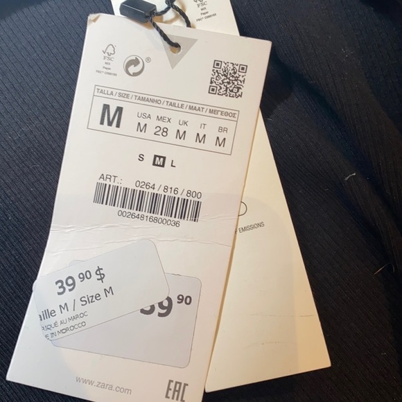 VOLUMINOUS SLEEVE DRESS - Picture 3 of 7